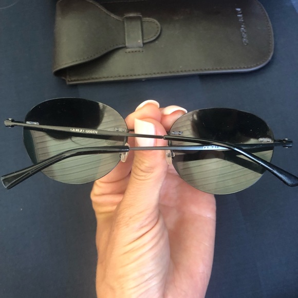 Authentic Armani round sunglasses main image 4